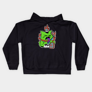 Mean Cats Kids Hoodie